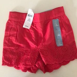 NWT baby gap 2T red shorts